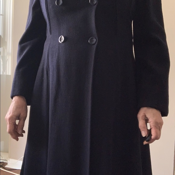 Vintage wool coat dress. - Picture 3 of 12